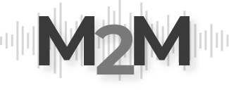 Present Online klant Music2Move logo grijs