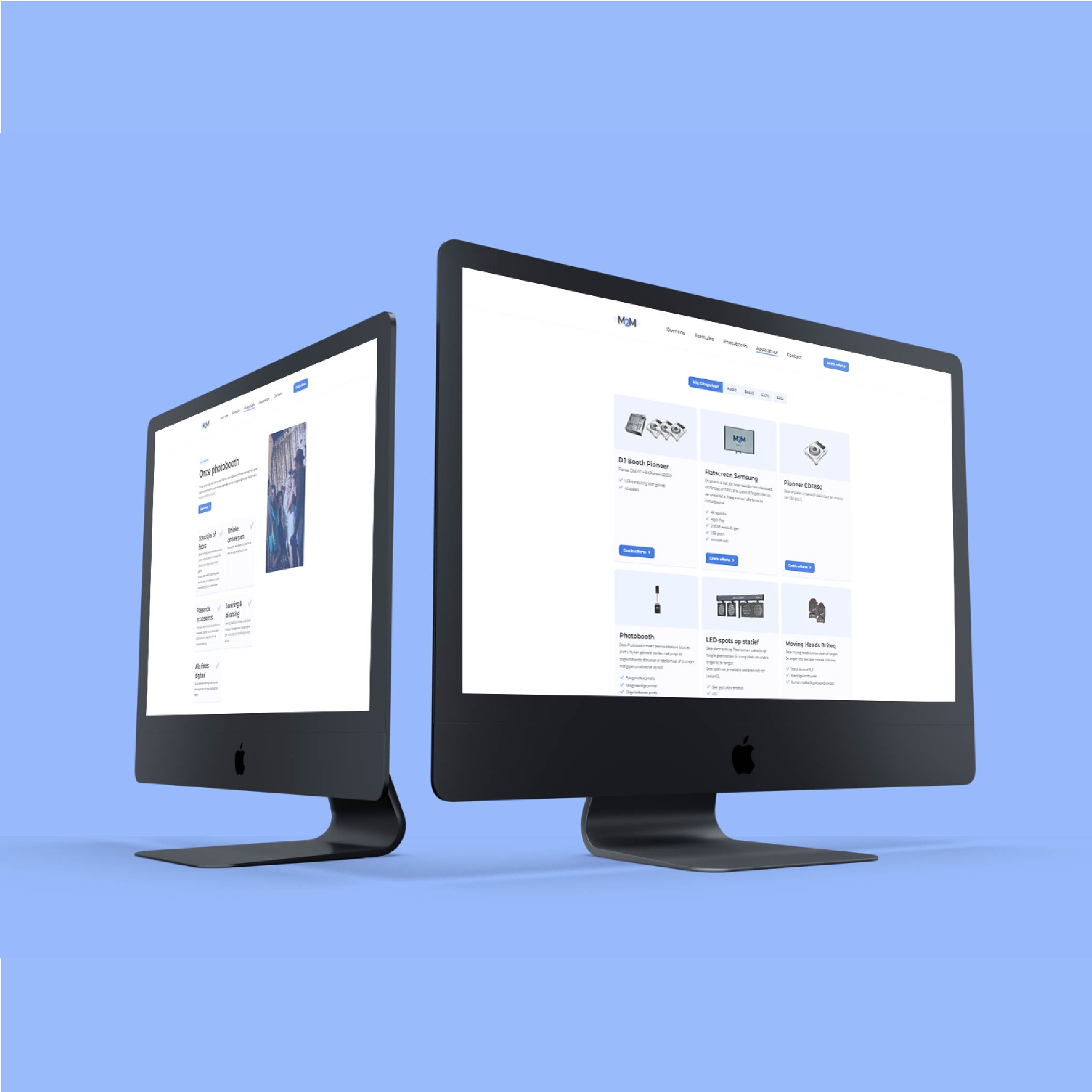 Present Online case Music2Move mockup Mac